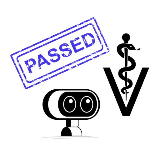 Artificial intelligence and vets working together.